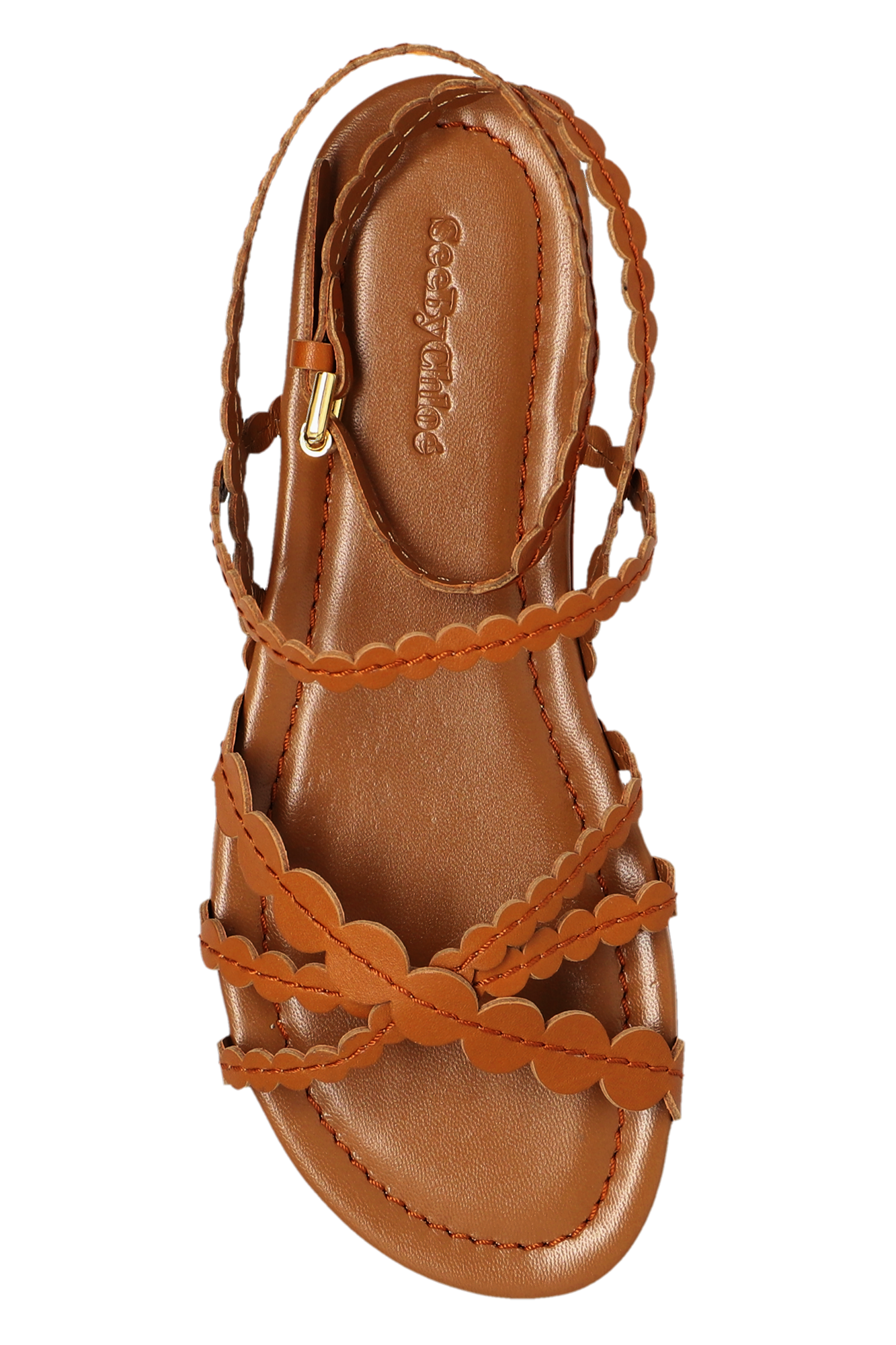 See By Chlo Kaddy leather sandals Women s Shoes Vitkac